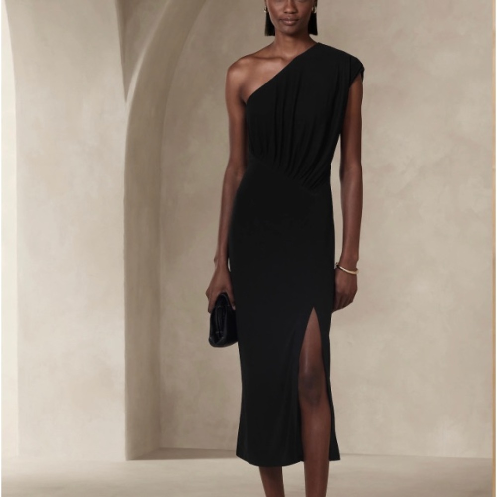 BANANA REPUBLIC RADHI MIDI DRESS - Picture 2 of 8